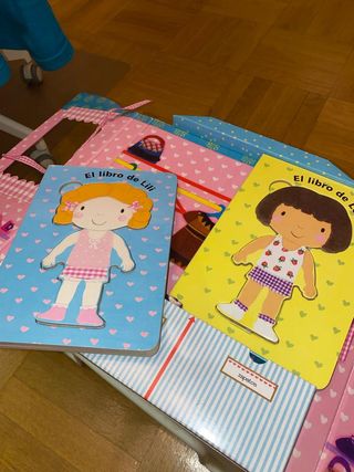 Cuento puzle "El armario de Lily y Lola"