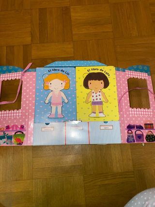 Cuento puzle "El armario de Lily y Lola"