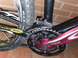 Bicicleta de competicin carbono xtr Fox