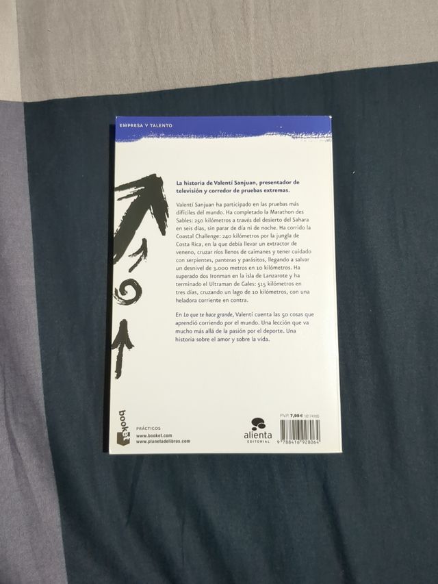 Lo que te hace grande de Valentí Sanjuan