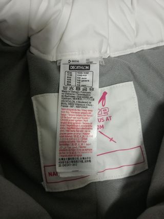 Pantalón de esqui y nieve niña