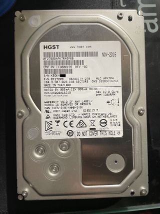 DISCO DURO HDD 2TB INTERFAZ SAS