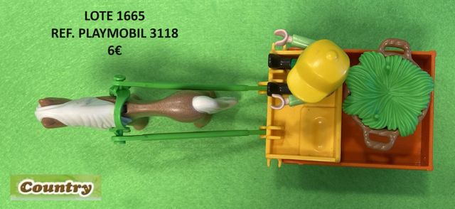 Lote 1665 2938 3708 4612 Playmobil Equitación