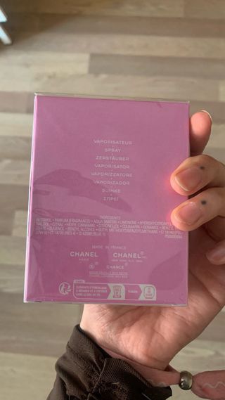 chanel eau de parfum
