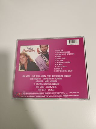 WETTON MANZANERA 1st Album CD 1987 ASIA ROXY MUSIC