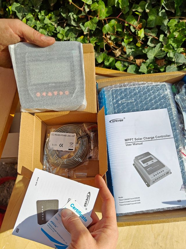 Regulador solar epever mppt 30ah