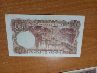 Billete español sin serie 