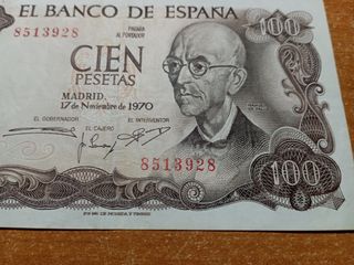 Billete español sin serie 