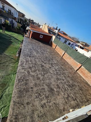 Hormigón impreso 