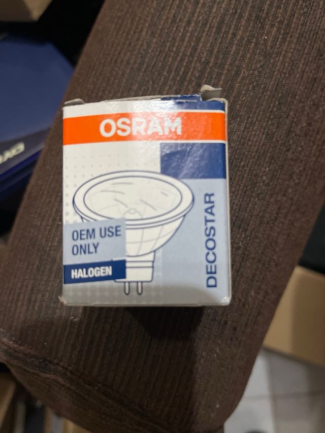 bombilla halogena osram decostar 50w 12v