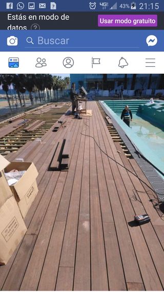 TARIMAS DE EXTERIOR EN BARCELONA 