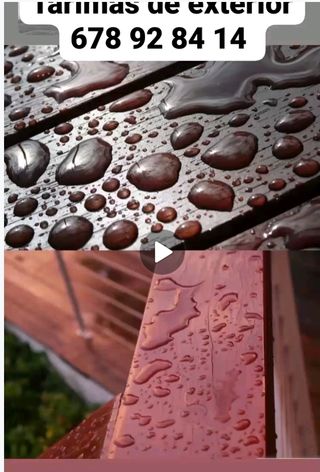 TARIMAS DE EXTERIOR EN BARCELONA