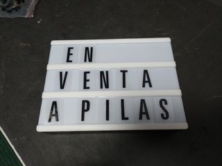 panel luminoso