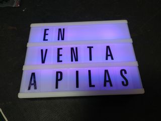 panel luminoso