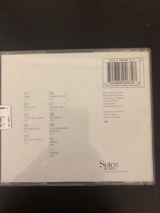 Cd Spice Girls