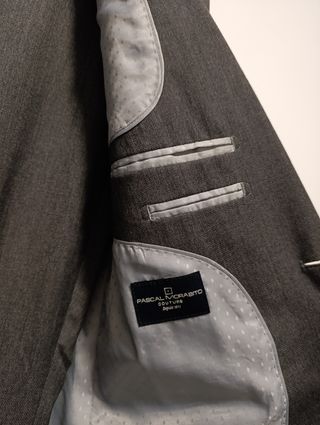 Traje Gris Pascal Morabito completo de Hombre