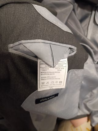Traje Gris Pascal Morabito completo de Hombre