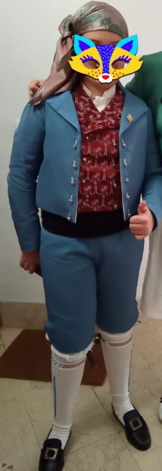 Traje president torrenti talla 12/13 anchito