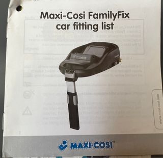 Maxi-Cosi Base Isofix