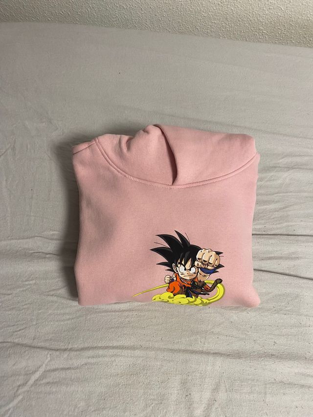 Sudadera rosa Dragon Ball