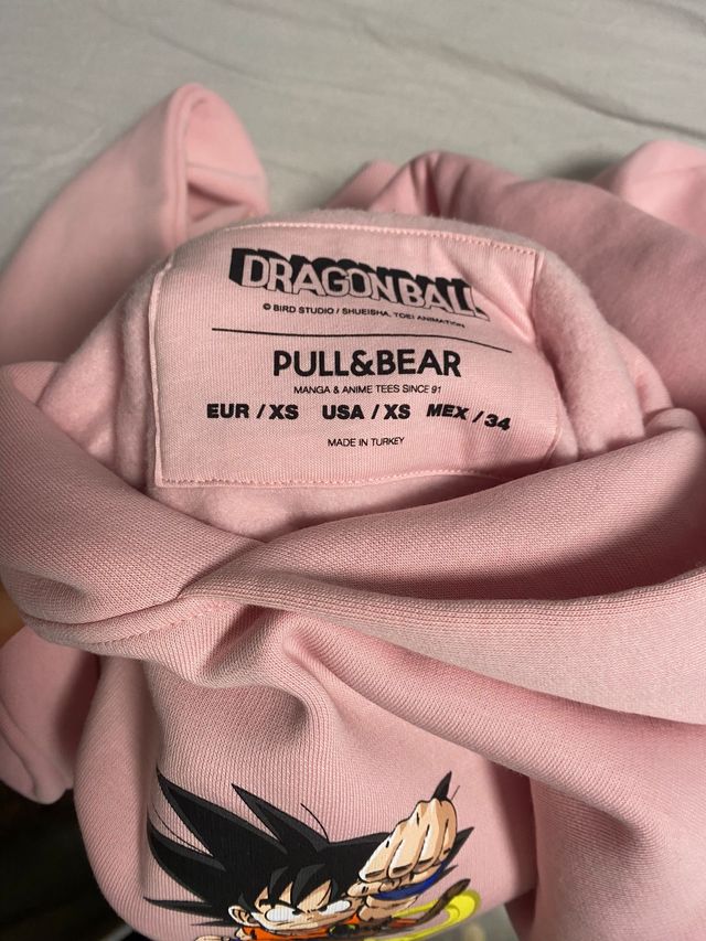 Sudadera rosa Dragon Ball
