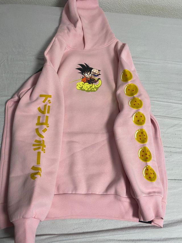 Sudadera rosa Dragon Ball