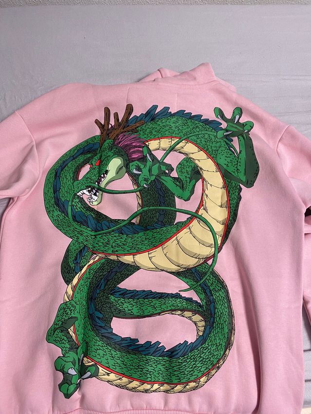 Sudadera rosa Dragon Ball