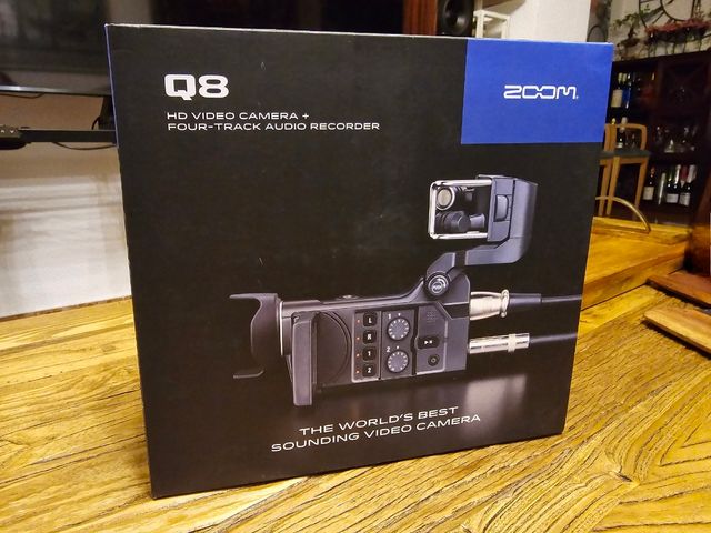 Zoom Q8 - cámara para músicos, online profesores
