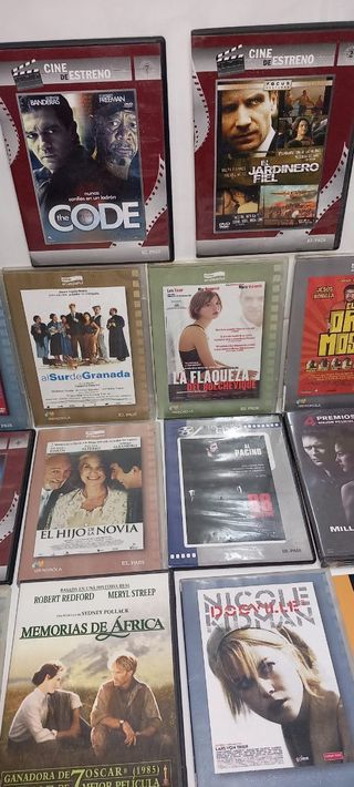 Lote DVD cine