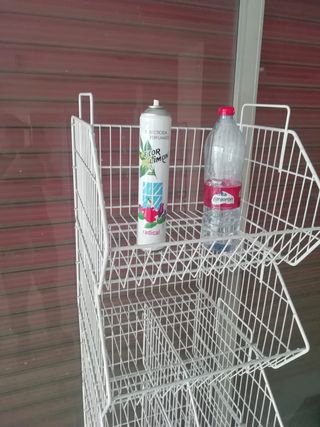 Cestas metálicas,apilables