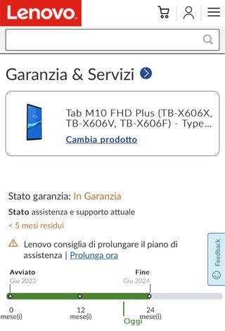 Lenovo Tab M10 Plus WiFi - Tablet 64GB - 4GB RAM
