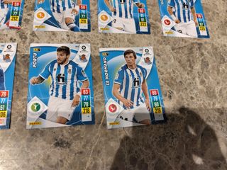 Cromos Real sociedad Adrenalyn Panini 