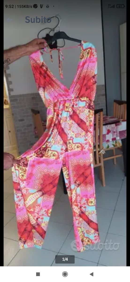 tuta estiva nuova con cartellino 