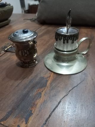 Objetos alpaca antiguo