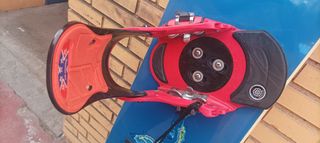 Snowboard y botas burton