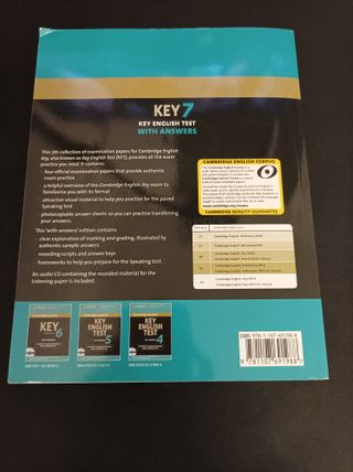 Cambridge English Key 7 Student's Book - PERFECTO