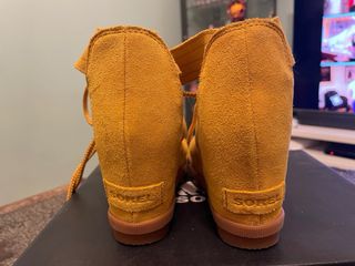 sandalias sorel amarillo