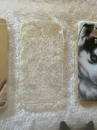 Lote 5 carcasas móvil nuevas