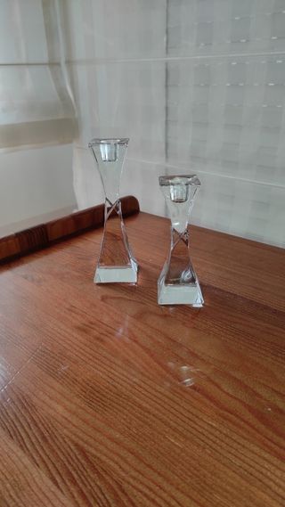 Candelabros cristal