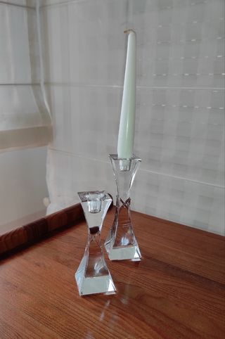 Candelabros cristal