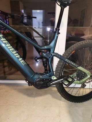 Bicicleta eléctrica.Haibike all trail 9 talla XL.