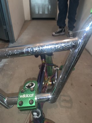 MINI BMX Wildcat color gasolina