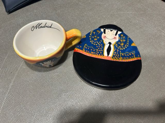 tazza con piattino da caffe