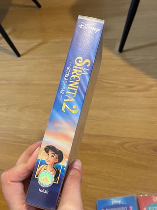 Pelicula VHS lote de La Sirenita