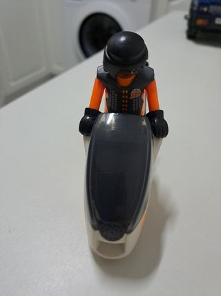 Playmobil moto y muñeco