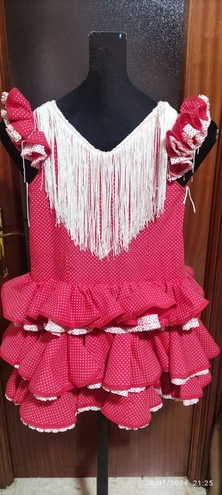Traje de flamenca niña,q