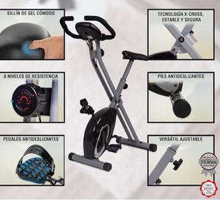 Bicicleta Estática Plegable