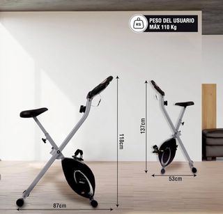 Bicicleta Estática Plegable