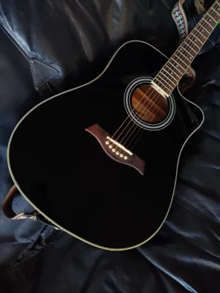 Guitarra electroacústica memphis