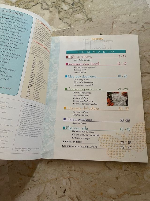 Rivista Speciale Filet vintage